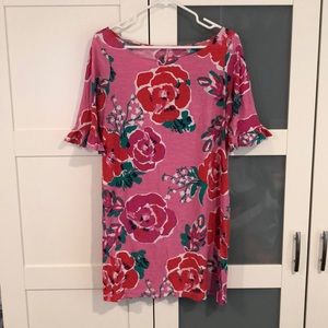 Floral cotton dress